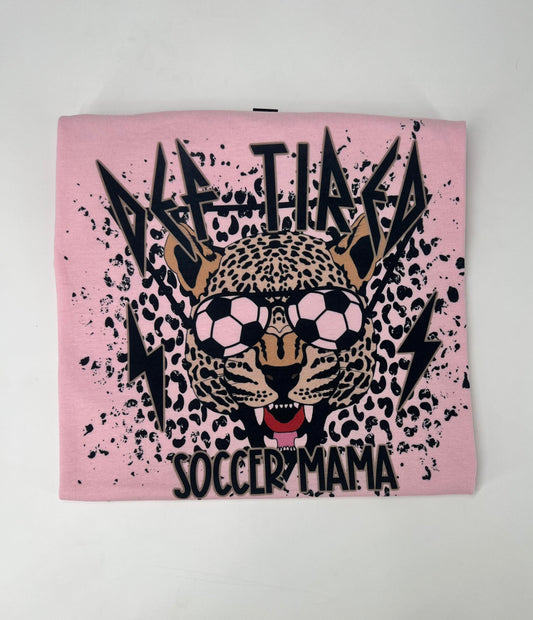 Def Tired Soccerball Mama Tee/Sweatshirt